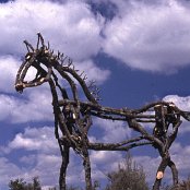 horse-sculpture